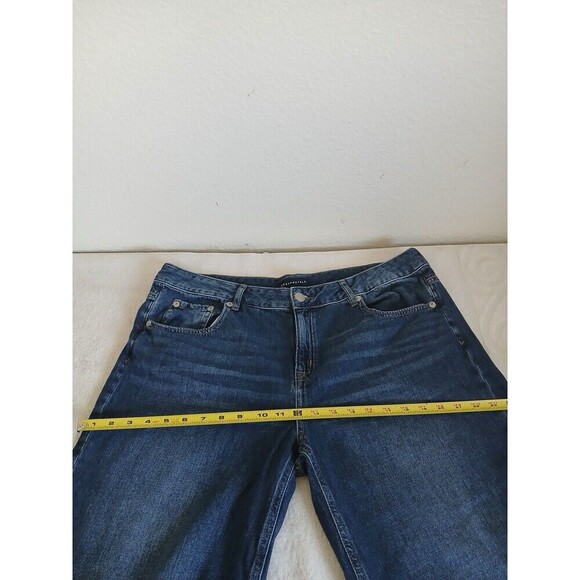 Aeropostale Women Jeans High Rise Baggy Wide Leg Size 14 SHORT Hippie Streetwear - Picture 13 of 16